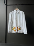 Sunflower Grove Embroidery Fullsleeve Shirts