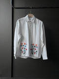 Coral Vine Embroidery      Fullsleeve Shirts