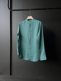 Seafoam Teal Linen           Fullsleeve Shirts