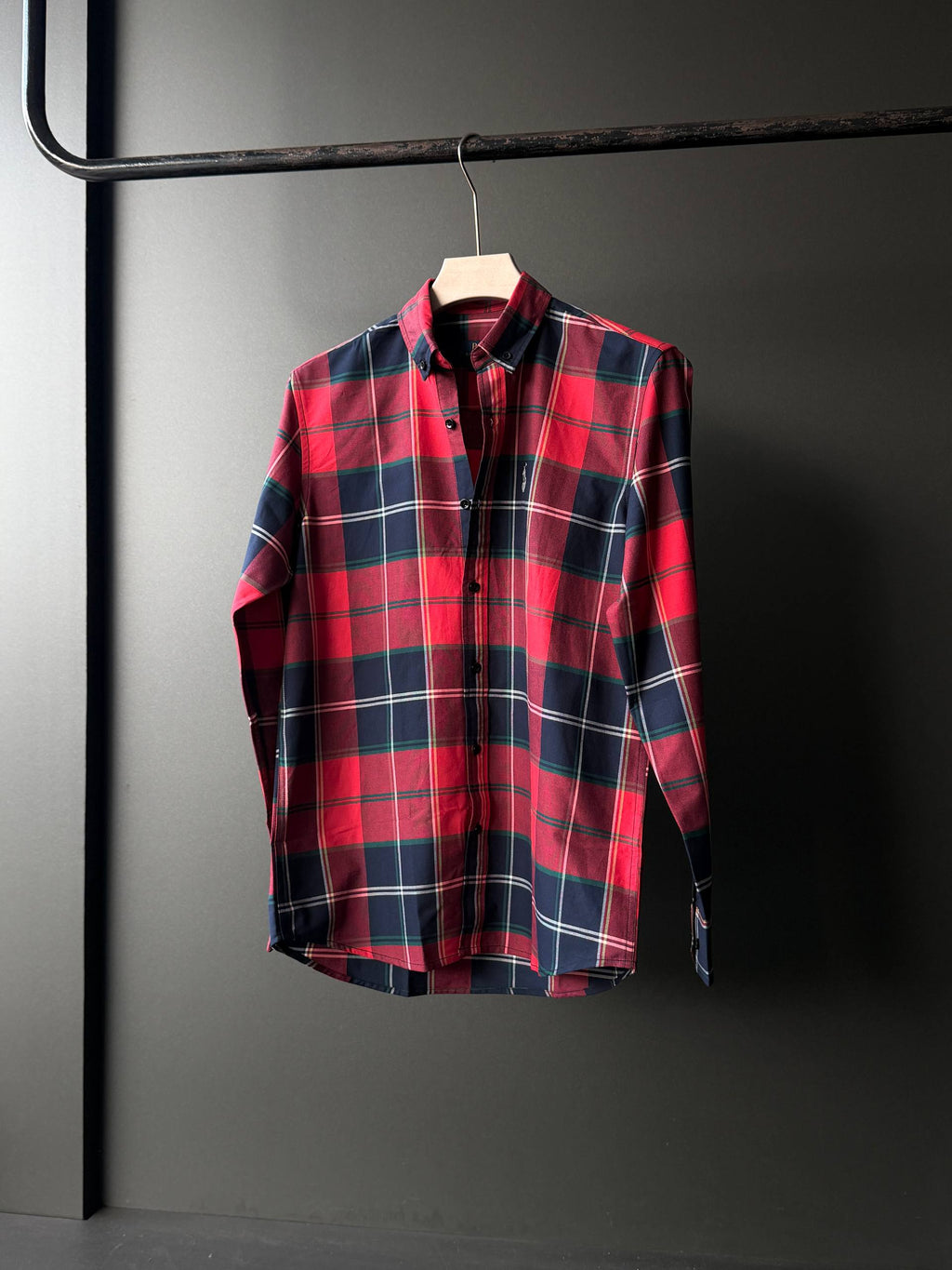 Crimson Harbor Check     FullSleeve Shirts