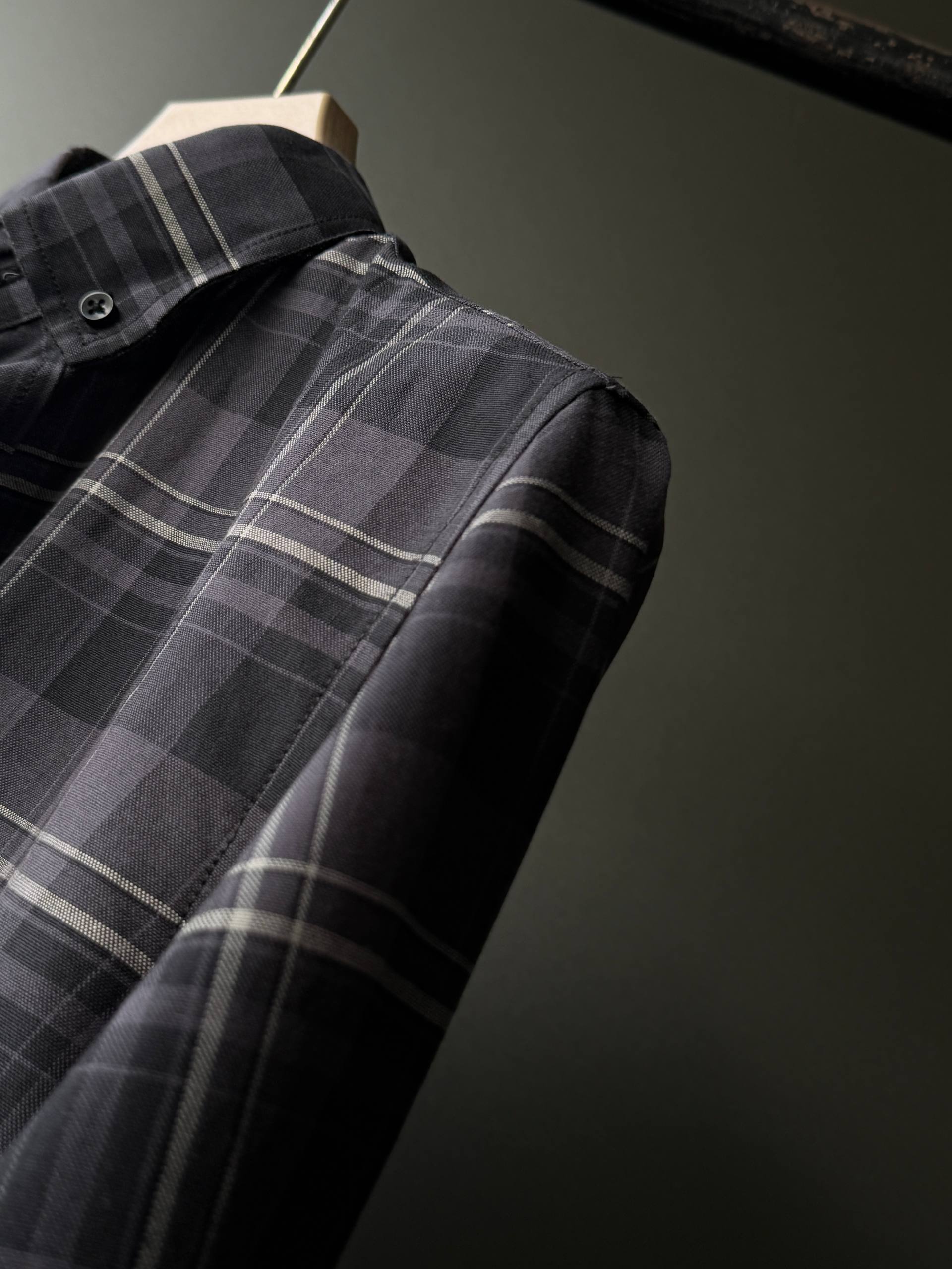 Graphite Smoke Check     FullSleeve Shirts