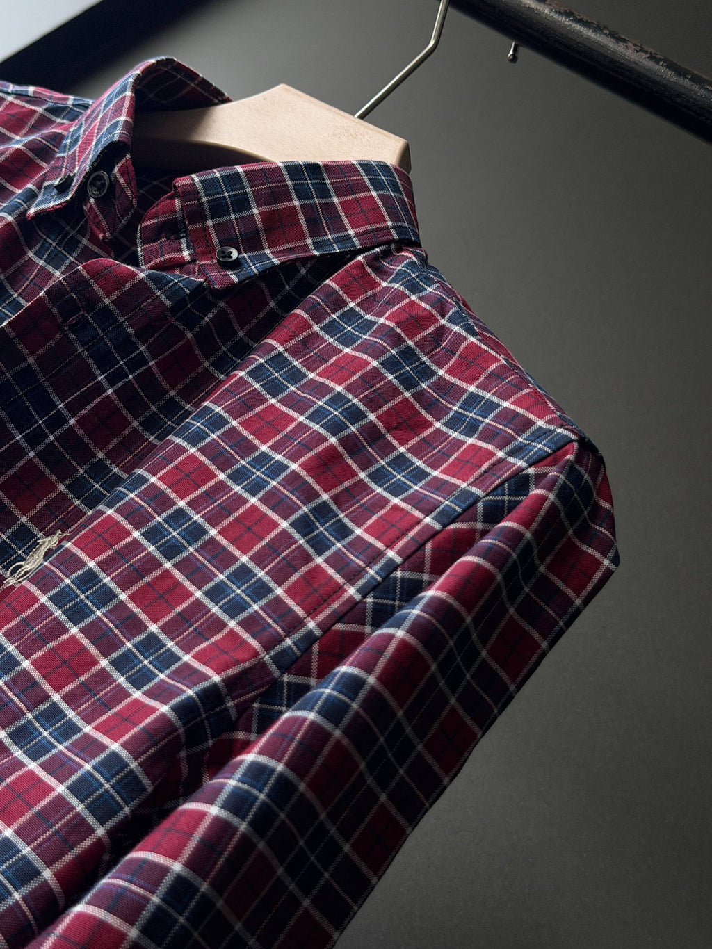 Merlot Square Check        FullSleeve Shirts