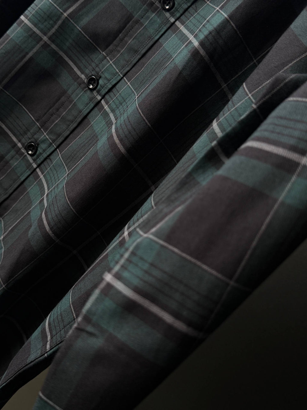 Deep Teal Ridge Check     FullSleeve Shirts