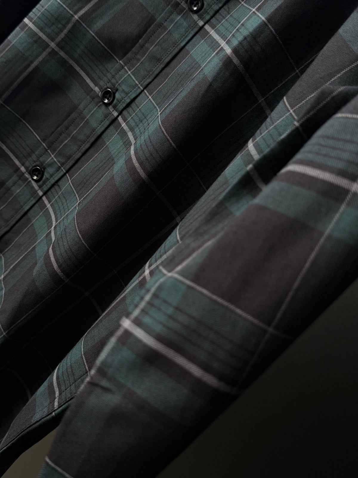 Deep Teal Ridge Check     FullSleeve Shirts