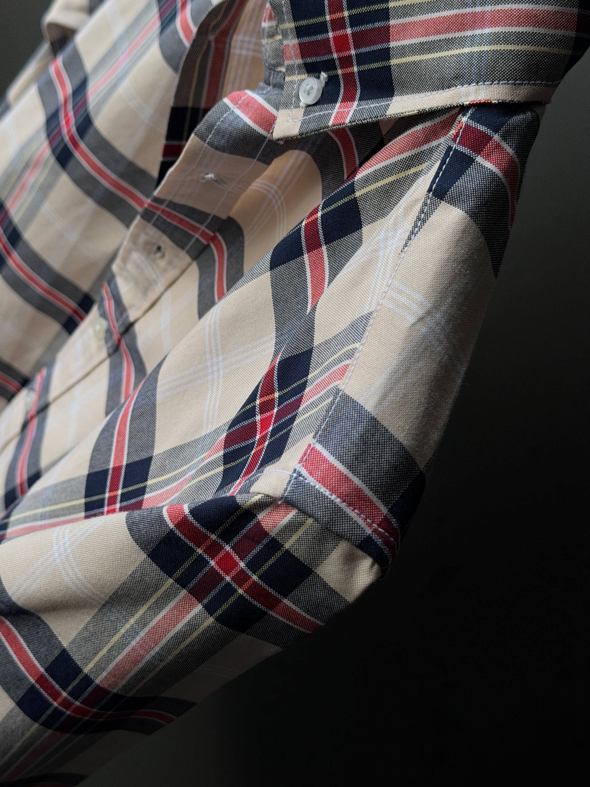 Cream Rouge Tartan Check FullSleeve Shirts
