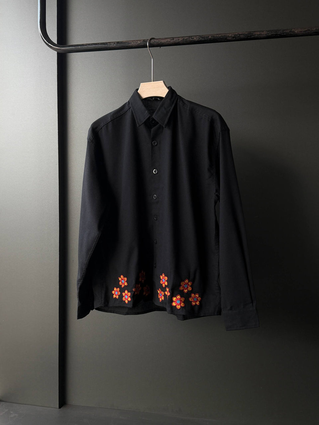 Ember Daisy Embroidery  FullSleeve Shirts