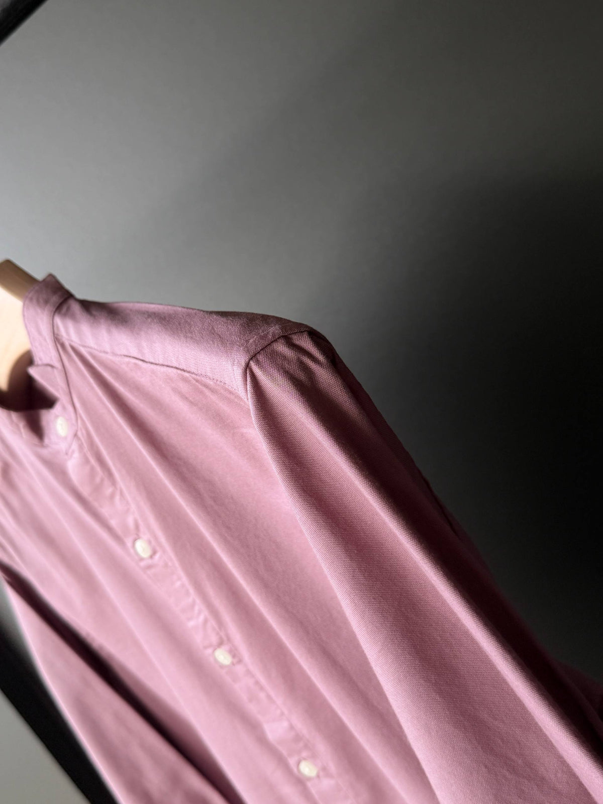Mauve Roselle Linen  Fullsleeve Shirts