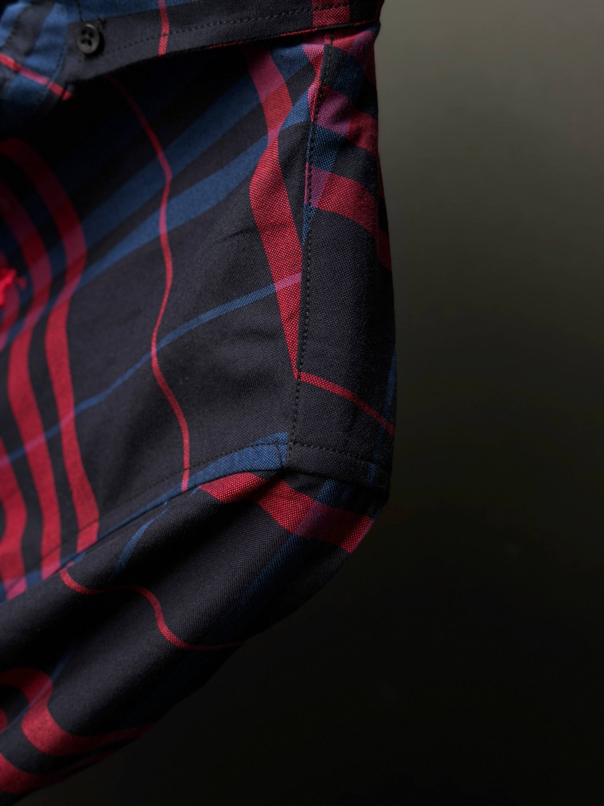 Royal Navy Stripe Check             Full SleeveShirts