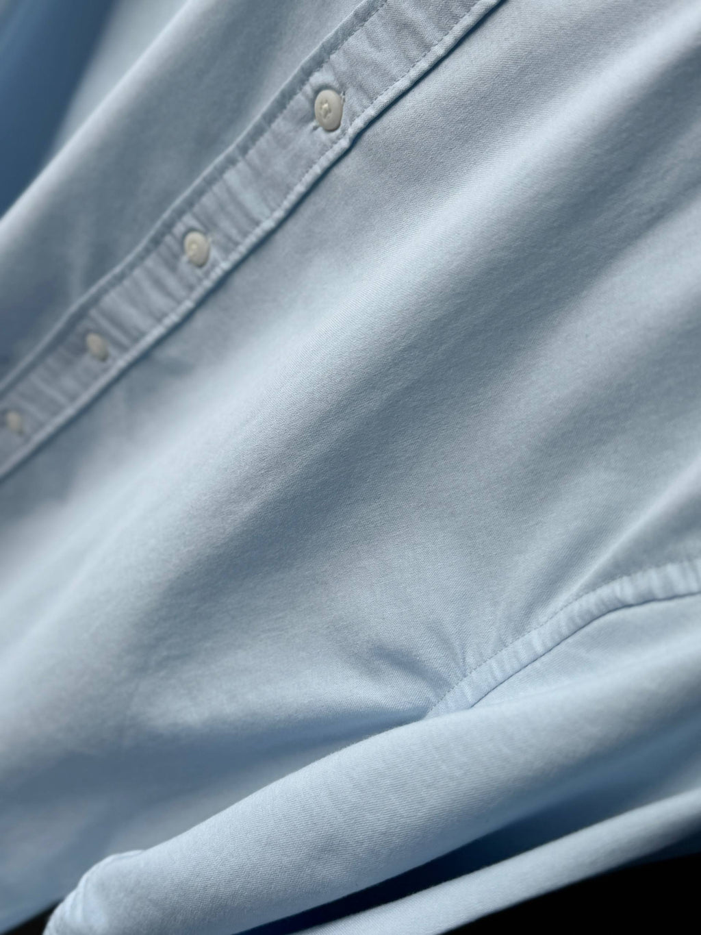 Regent Ice Blue Plain Oxford       FullSleeve Shirts