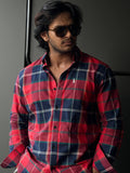 Crimson Harbor Check     FullSleeve Shirts