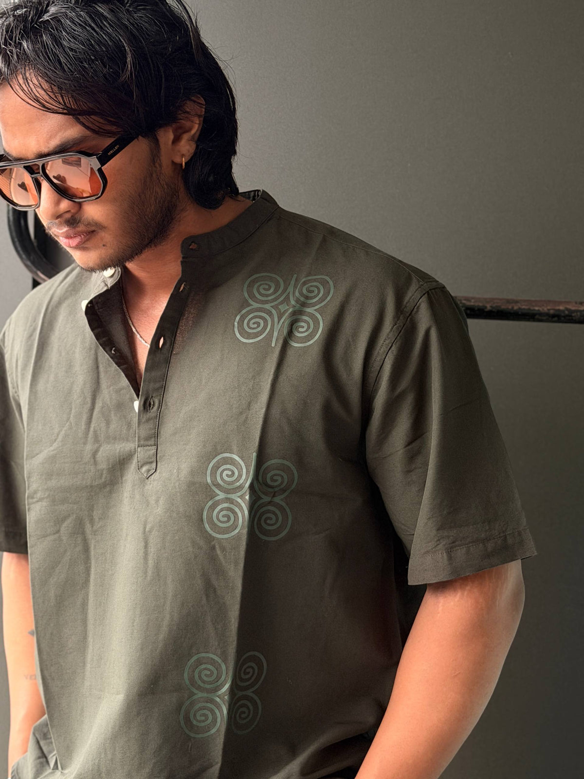 Ethnic Short Kurtas For Men     Halfsleeve