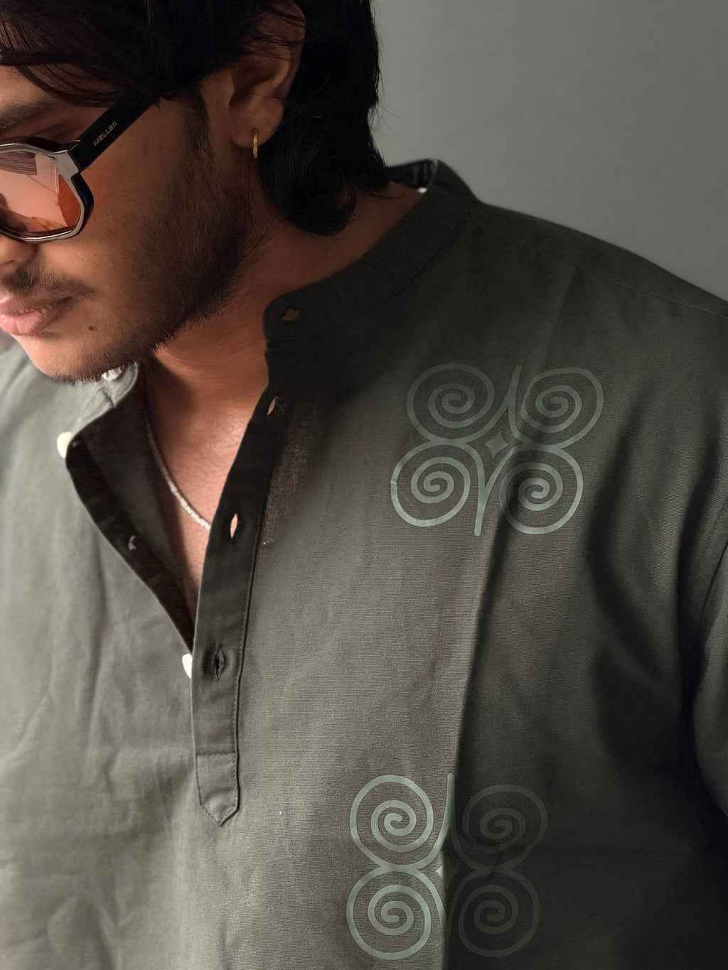 Ethnic Short Kurtas For Men     Halfsleeve