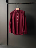 Bordeaux Plain Oxford      Fullsleeve Shirt