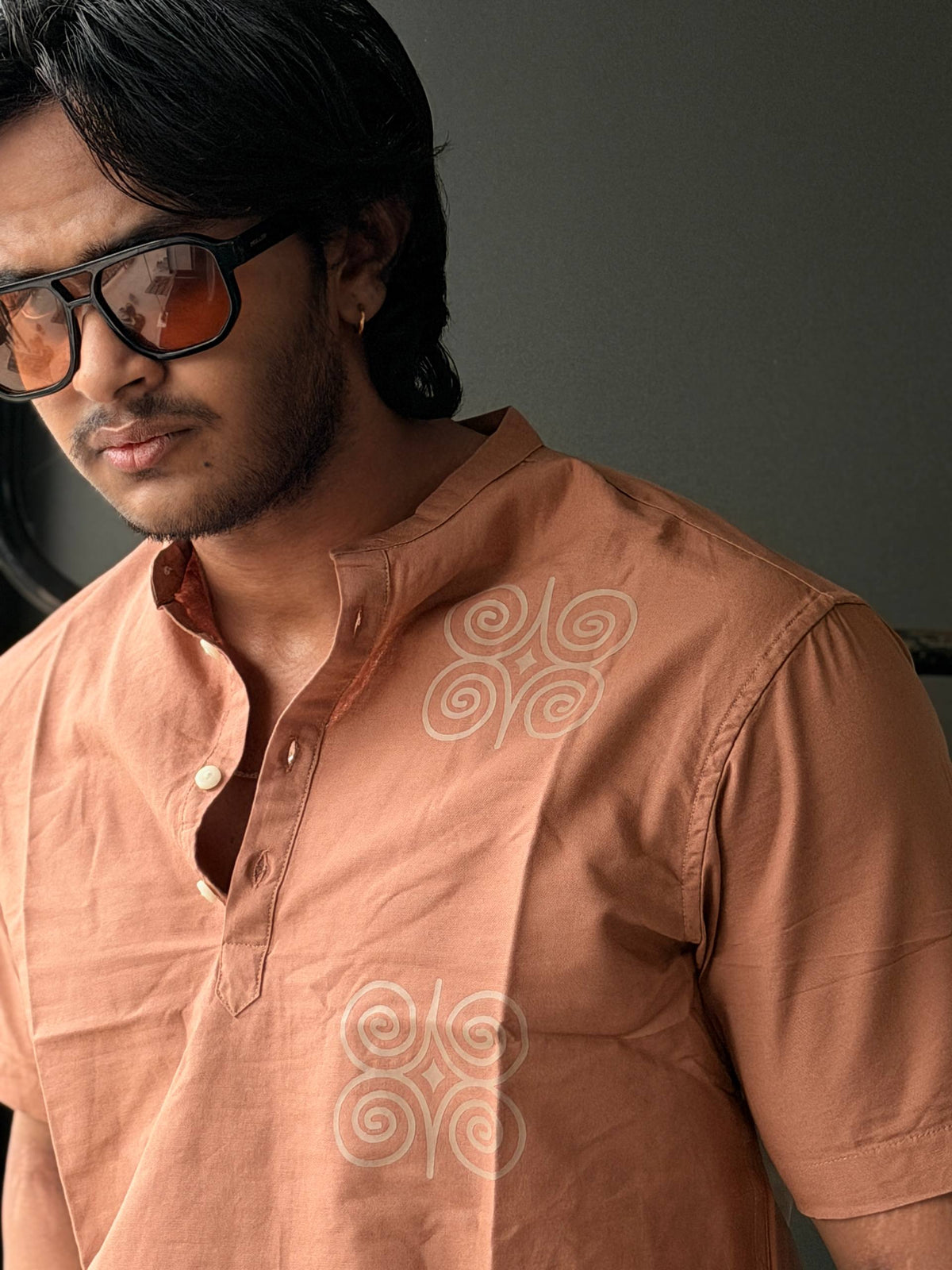 Ethnic Short Kurtas For Men     Halfsleeve