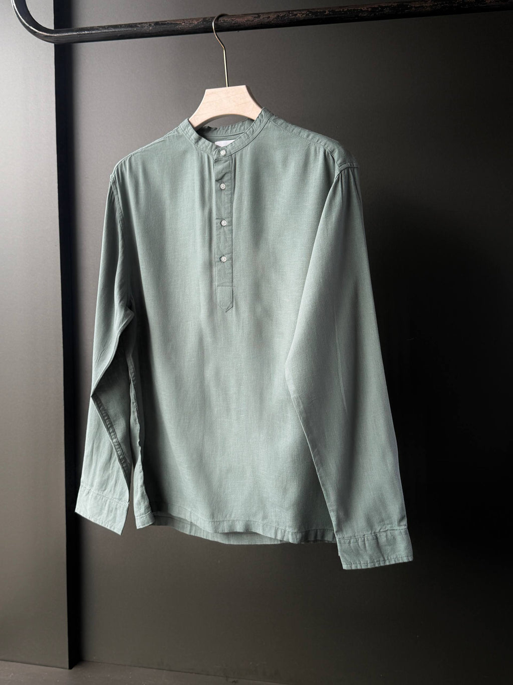 Varel Men's Premium Linen      Short Kurta Fullsleeve