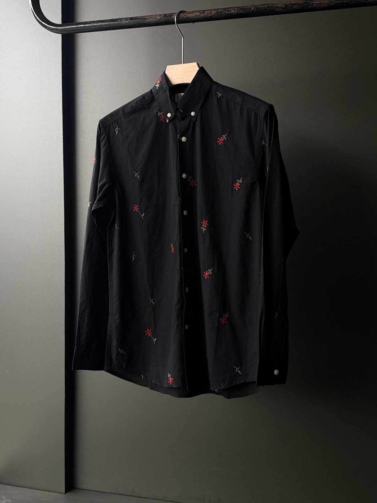 Scarletflora Embroidery Fullsleeve Shirt