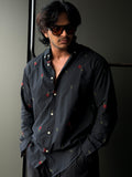 Scarletflora Embroidery Fullsleeve Shirt