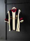 Vintage Jersey Design V-Neck Fivesleeve Tshirt